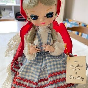 Vintage Bradley Doll - Little Red Riding Hood